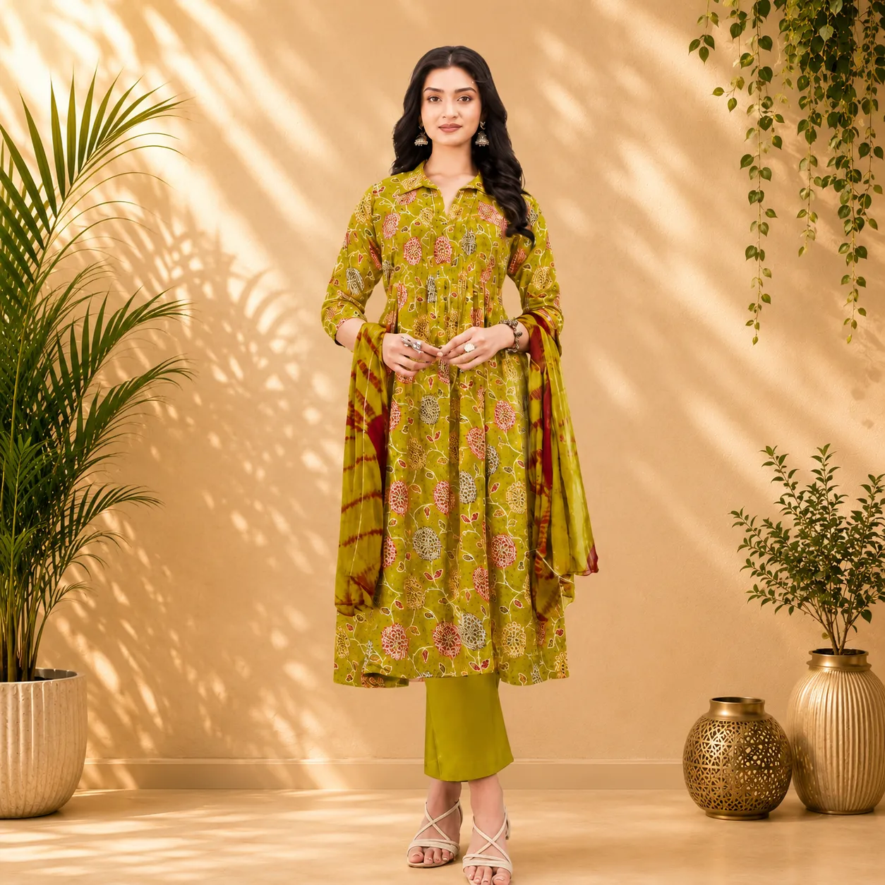 Printed Kurta Set