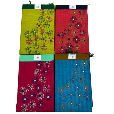 Premium Embroidered Chudidar Dress Material