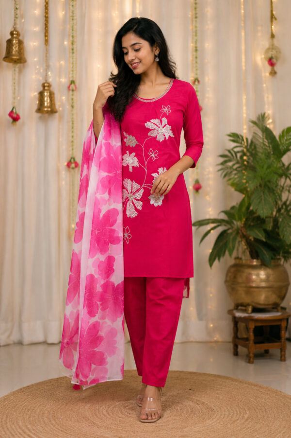 xxl party wear 3 piece set