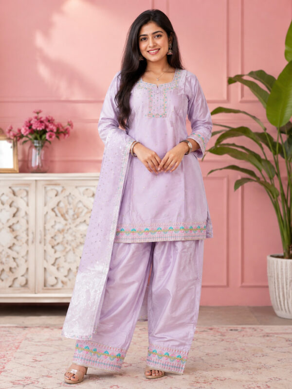 xxl party wear 3 piece set