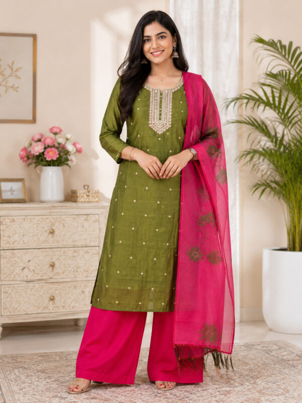 xxl party wear 3 piece set