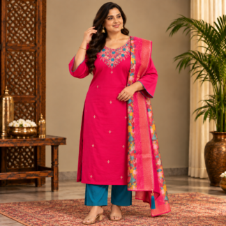 Elegant Magenta Kurta
