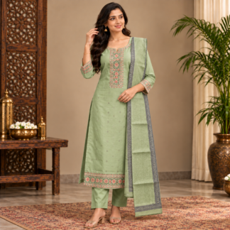 Elegant-Mint-Green-Traditional-Attire