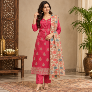 Elegant Rose Kurta