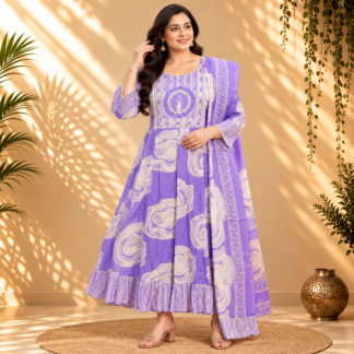 Lavender Ethnicwear