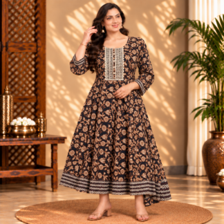 Floral Long Umberla